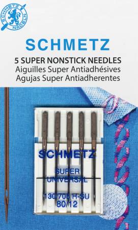 Schmetz Super Nonstick Needle Size 80/12 5ct – Miller's Dry Goods
